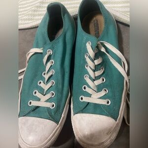 Teal Converse Size 10